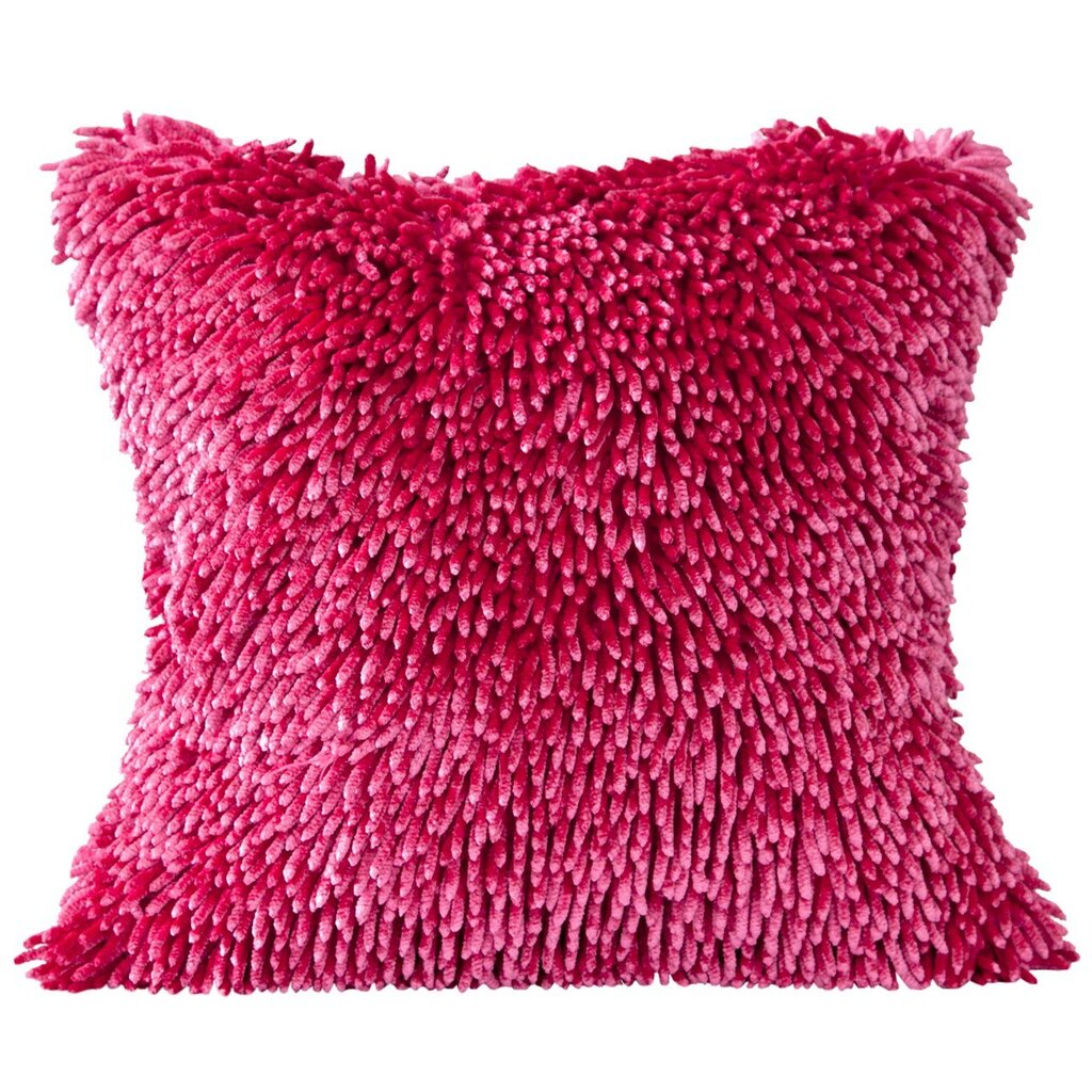 Dekoratyvinis pagalvės užvalkaliukas Shaggy, 50x50 cm kaina ir informacija | Dekoratyvinės pagalvėlės ir užvalkalai | pigu.lt