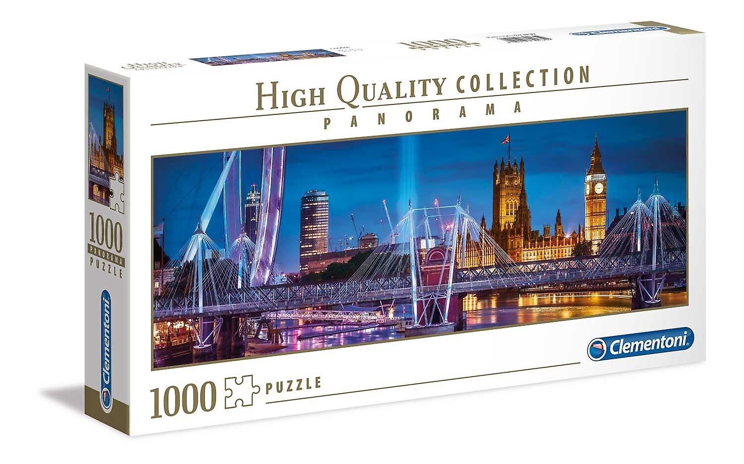 Dėlionė Clementoni Londono panorama, 1000 d. цена и информация | Dėlionės (puzzle) | pigu.lt