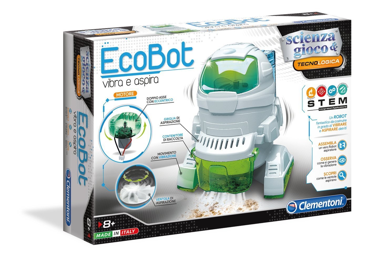 Eco robotas Clementoni, 75040 kaina ir informacija | Žaislai berniukams | pigu.lt