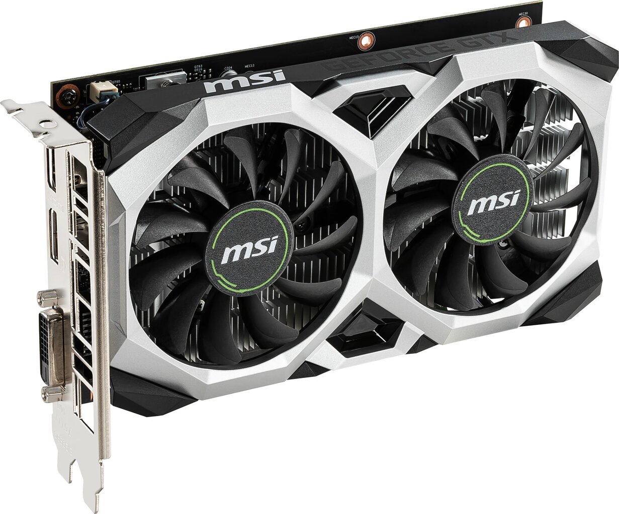 MSI GeForce GTX 1650 Ventus XS 4G OC kaina ir informacija | Vaizdo plokštės (GPU) | pigu.lt