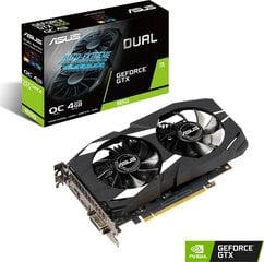 Asus GeForce GTX 1650 Overclocked 4GB Dual-Fan Edition kaina ir informacija | Vaizdo plokštės (GPU) | pigu.lt