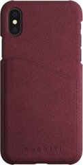 Bugatti Porto Ultrasuede Case for Apple iPhone 7 / 8 Red (EU Blister) kaina ir informacija | Telefono dėklai | pigu.lt