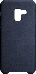 Bugatti Porto Ultrasuede dėklas skirtas Samsung Galaxy A8 (2018), Dark Blue (EU Blister) kaina ir informacija | Telefono dėklai | pigu.lt