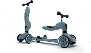 Самокат - трехколесный велосипед Scoot & Ride 2in1, синий цена и информация | Самокаты | pigu.lt