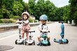 Paspirtukas - triratukas Scoot & Ride 2in1, mėlynas цена и информация | Paspirtukai | pigu.lt