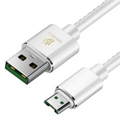 USB кабель Dux Ducis K-MAX microUSB FastCharging, белый, 1.0 м цена и информация | Кабели для телефонов | pigu.lt