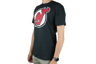 Футболка мужская 47brand NHL New Jersey Devils Tee 345718, черная цена и информация | Мужские футболки | pigu.lt