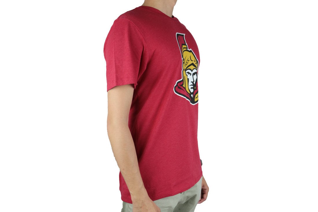 Marškinėliai vyrams 47 Brand NHL Ottawa Senators Tee 345725, raudoni цена и информация | Vyriški marškinėliai | pigu.lt