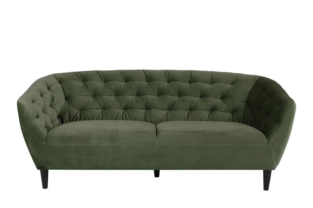 Trivietė sofa Ria, žalia kaina ir informacija | Sofos | pigu.lt