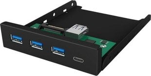 ICYBOX IB-HUB1418-i3 цена и информация | Адаптеры, USB-разветвители | pigu.lt