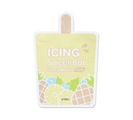 Lyginamoji-drėkinamoji veido kaukė A'Pieu Icing Sweet Bar Pineapple 21 g kaina ir informacija | Veido kaukės, paakių kaukės | pigu.lt