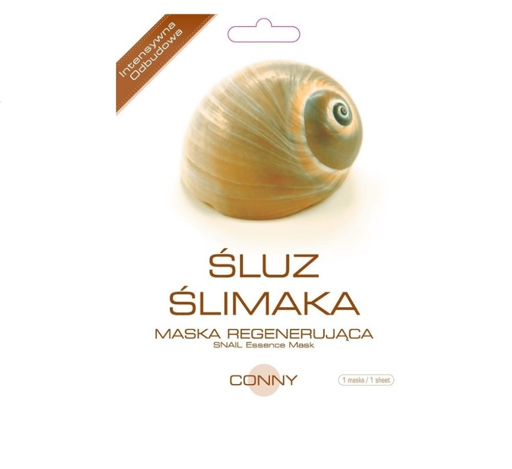 Atkuriamoji veido kaukė Conny Snail Essence 23 g kaina ir informacija | Veido kaukės, paakių kaukės | pigu.lt