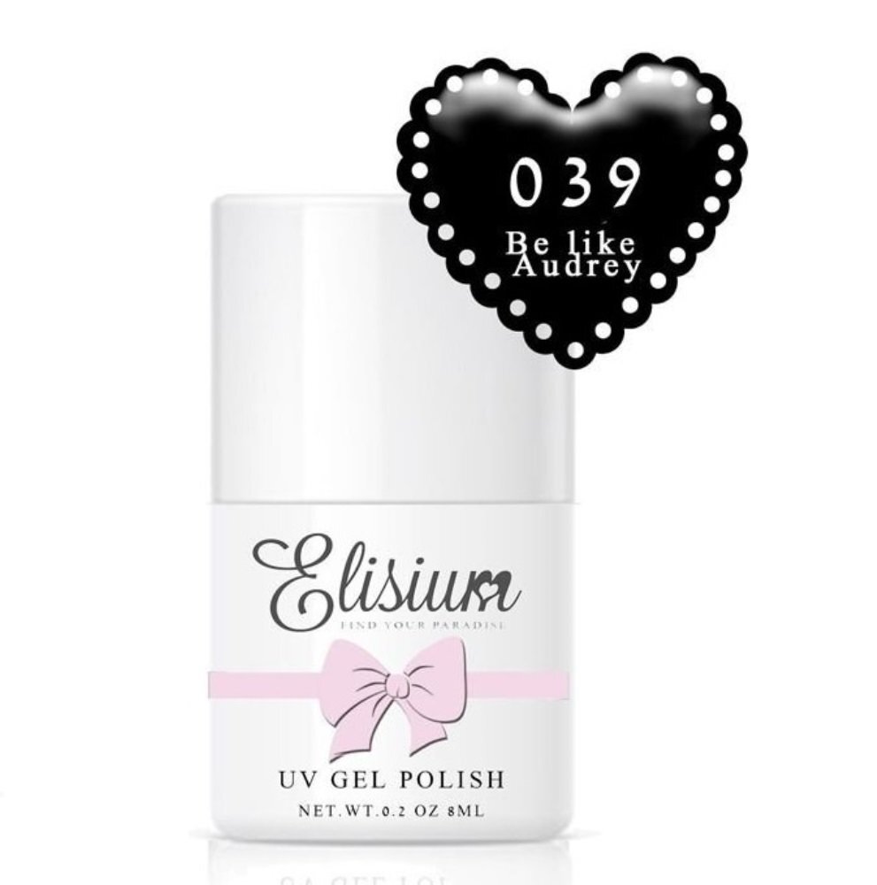 Gelinis nagų lakas Elisium 8 ml, 039 Be Like Audrey цена и информация | Nagų lakai, stiprintojai | pigu.lt