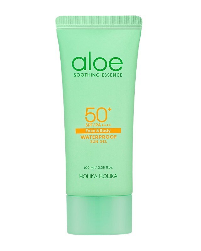 Holika Holika Aloe vandeniui atsparus gelis nuo saulės SPF50+ 100ml kaina ir informacija | Kremai nuo saulės | pigu.lt