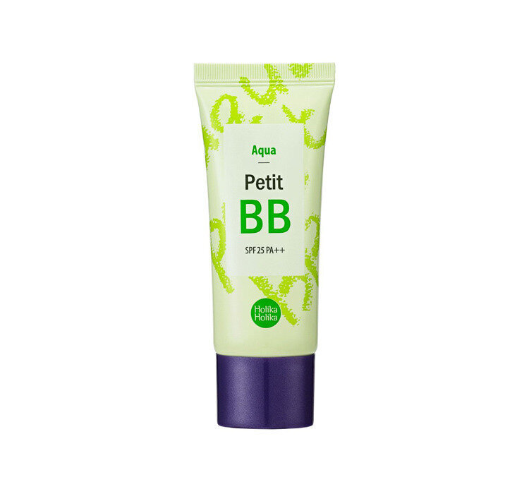 Gaivinamasis BB kremas mišriai veido odai Holika Holika Aqua Petit BB Cream SPF 25, 30 ml цена и информация | Veido kremai | pigu.lt