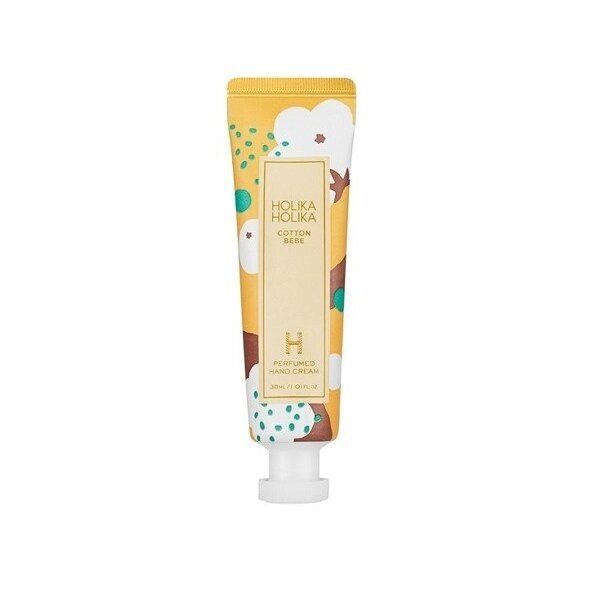 Rankų kremas Holika Holika Cotton Bebe Perfumed Hand Cream, 30 ml kaina ir informacija | Kūno kremai, losjonai | pigu.lt