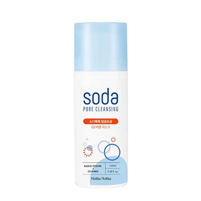 Porų valymo kaukė Holika Holika Soda Pore Cleansing, 100 ml kaina ir informacija | Veido kaukės, paakių kaukės | pigu.lt