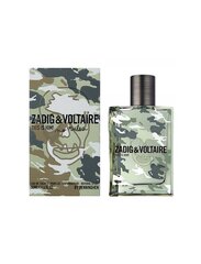 Парфюмированная вода для мужчин Zadig & Voltaire This Is Him! No Rules EDT 50 мл цена и информация | Мужские духи | pigu.lt