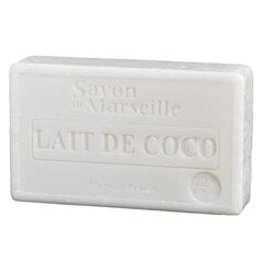 Натуральное мыло с кокосом Savon de Marseille Coco Milk, 100 г цена и информация | Мыло | pigu.lt