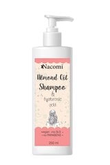 Lyginamasis plaukų šampūnas su migdolų aliejumi Nacomi 250 ml цена и информация | Шампуни | pigu.lt