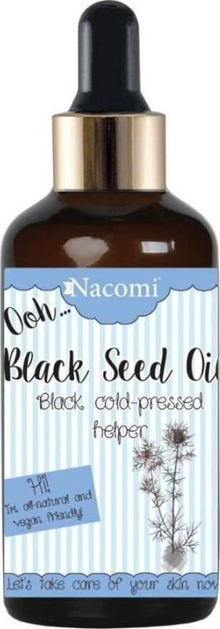 Juodųjų kmynų sėklų aliejus su pipete Nacomi Black Seed Oil, 50 ml kaina ir informacija | Eteriniai, kosmetiniai aliejai, hidrolatai | pigu.lt