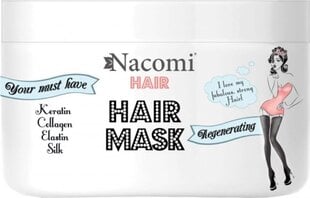 Atkuriamoji plaukų kaukė Nacomi 200 ml цена и информация | Средства для укрепления волос | pigu.lt