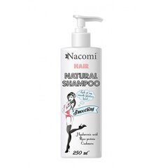 Glotninamasis plaukų šampūnas Nacomi 250 ml kaina ir informacija | Šampūnai | pigu.lt