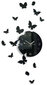 Sieninis laikrodis Skrajojantys drugeliai цена и информация | Laikrodžiai | pigu.lt