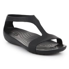 Crocs женские сандалии W Serena Sandals 205469-060, черный цена и информация | Женские босоножки | pigu.lt