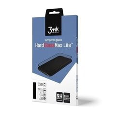 Защитное стекло 3mk Hard Glass Max Lite для Apple iPhone XR/11, черное цена и информация | Google Pixel 3a - 3mk FlexibleGlass Lite™ защитная пленка для экрана | pigu.lt