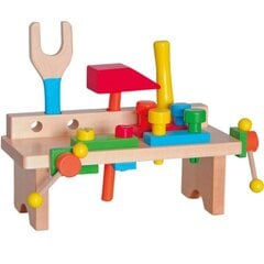 Верстак и набор инструментов Woody, 90103 цена и информация | Игрушки для мальчиков | pigu.lt