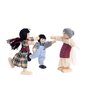 Medinės lėlių figūrėlės - šeima Woody 90620 цена и информация | Žaislai mergaitėms | pigu.lt