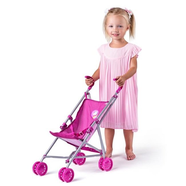 Lėlės vežimėlis - skėtukas Woody, 91507 цена и информация | Žaislai mergaitėms | pigu.lt