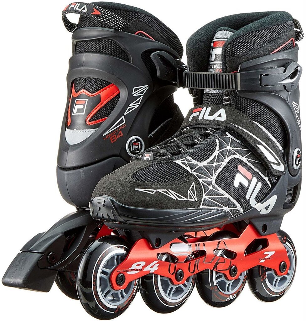 Riedučiai Fila Legacy Pro 84 Inline, juoda/raudona kaina ir informacija | Riedučiai | pigu.lt