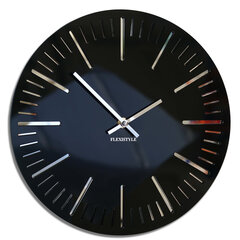 Sieninis laikrodis Proporcija. Juodas kaina ir informacija | Laikrodžiai | pigu.lt
