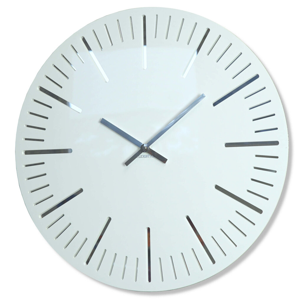 Sieninis laikrodis Proporcija. Didelis. Baltas kaina ir informacija | Laikrodžiai | pigu.lt