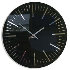 Sieninis laikrodis Proporcija. Didelis. Juodas kaina ir informacija | Laikrodžiai | pigu.lt