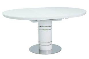 Stalas Signal Meble Stratos, baltas kaina ir informacija | Virtuvės ir valgomojo stalai, staliukai | pigu.lt