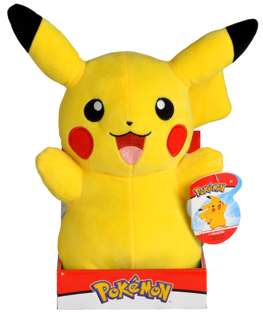 Minkštas žaislas Pokemon Pehme Pikachu, 30 cm kaina ir informacija | Minkšti (pliušiniai) žaislai | pigu.lt