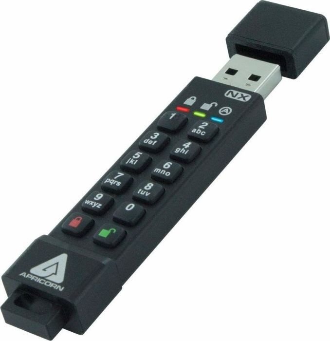 Apricorn Aegis Secure Key 3NX SK3-NX-32GB kaina ir informacija | USB laikmenos | pigu.lt
