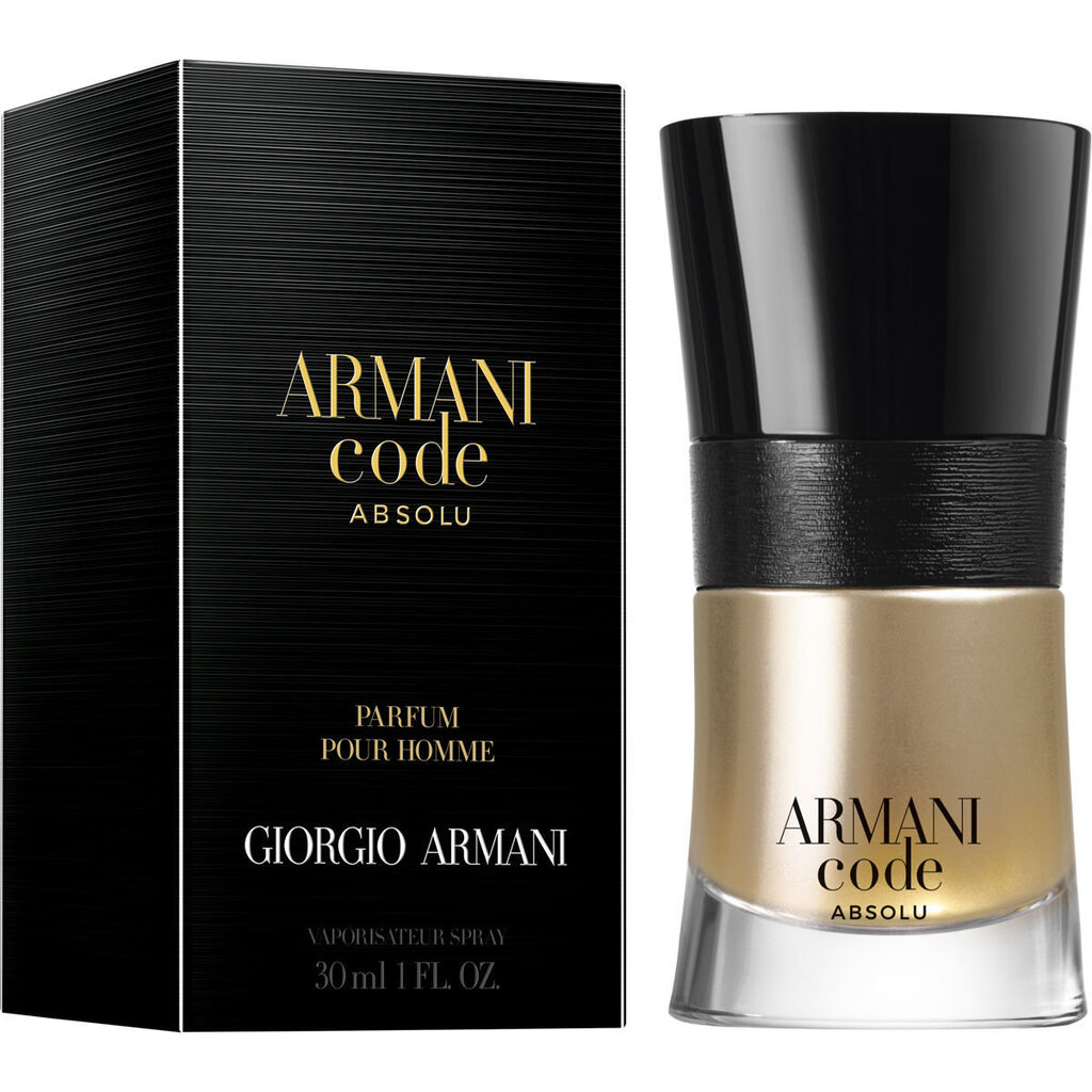 Kvapusis vanduo Giorgio Armani Armani Code Homme Absolu EDP vyrams 30 ml цена и информация | Kvepalai vyrams | pigu.lt