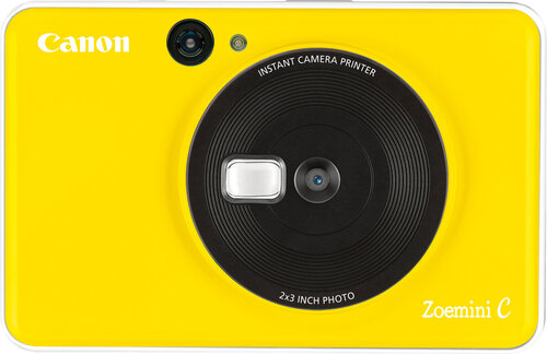 Canon Zoemini C (Bumble Bee Yellow) + 10 photo sheets kaina ir informacija | Momentiniai fotoaparatai | pigu.lt
