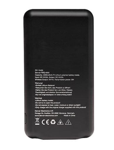 Denver PBQ-4000 (4000mAh) цена и информация | Atsarginiai maitinimo šaltiniai (power bank) | pigu.lt