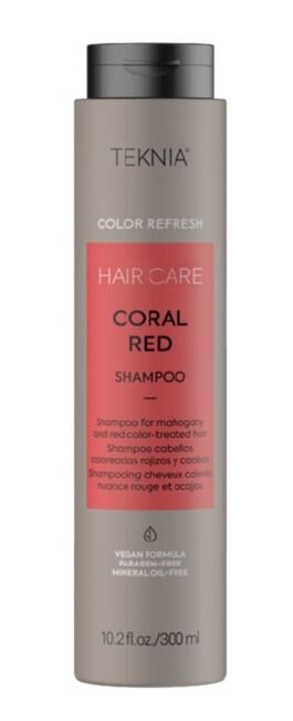 Šampūnas raudona spalva dažytiems plaukams Lakme Teknia Ultra Red 300 ml цена и информация | Šampūnai | pigu.lt