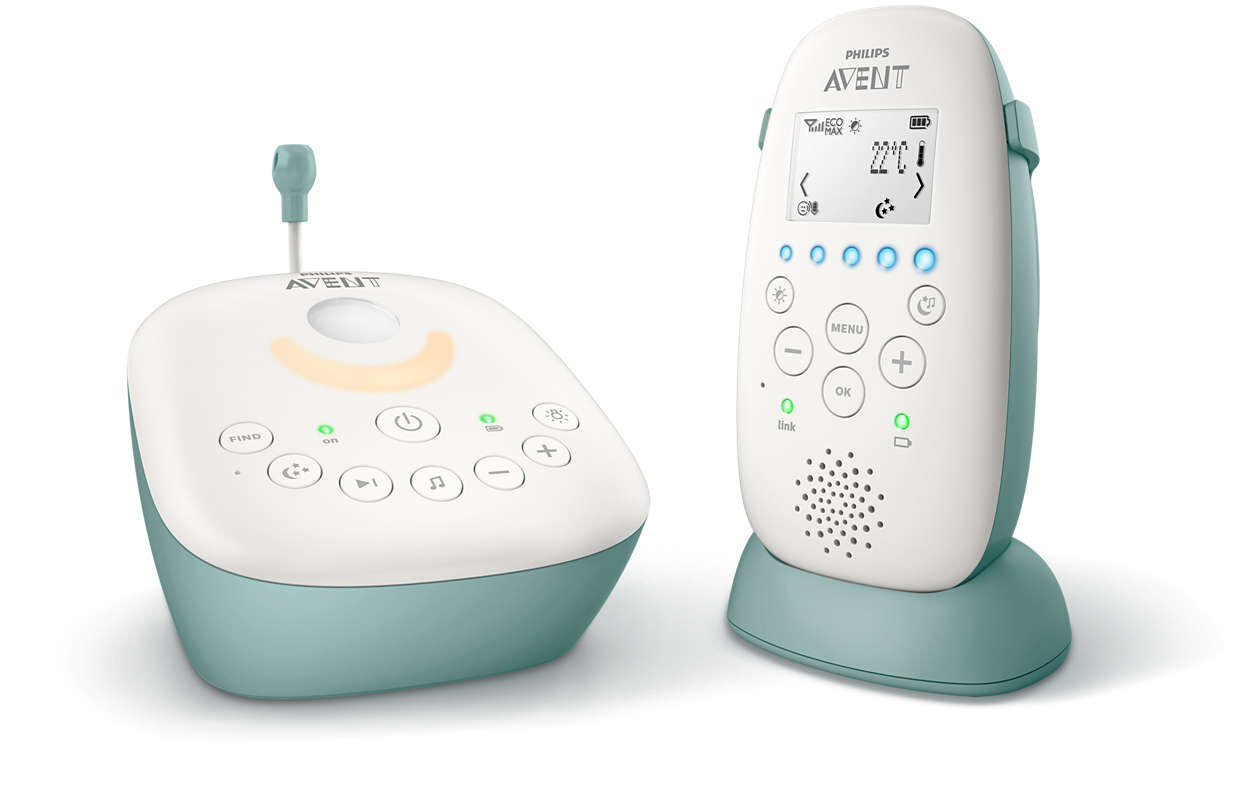 Kūdikių stebėjimo prietaisas Philips Avent Dect, SCD731 цена и информация | Mobilios auklės | pigu.lt