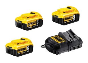 Комплект аккумуляторов и зарядного устройства Dewalt DCB115P3 цена и информация | Шуруповерты, дрели | pigu.lt