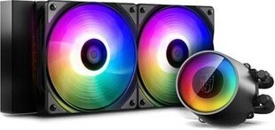 Кулер Deepcool Liquid cpu CASTLE 240RGB цена и информация | Водяное охлаждение - комплекты | pigu.lt