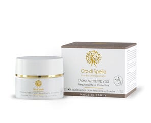 Питательный защитный крем Oro di Spello Nourishing Face Cream Rebalancing and Protective, 50 мл цена и информация | Кремы для лица | pigu.lt