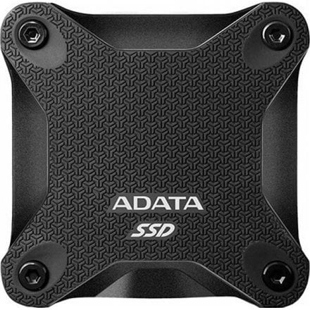 ADATA ASD600Q-960GU31-CBK цена и информация | Išoriniai kietieji diskai (SSD, HDD) | pigu.lt