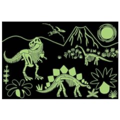 Tamsoje šviečianti dėlionė Mudpuppy Dinozaurai, 100 dalių kaina ir informacija | Dėlionės (puzzle) | pigu.lt